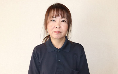 介護部 主任　中島 恵美子（なかじま えみこ）